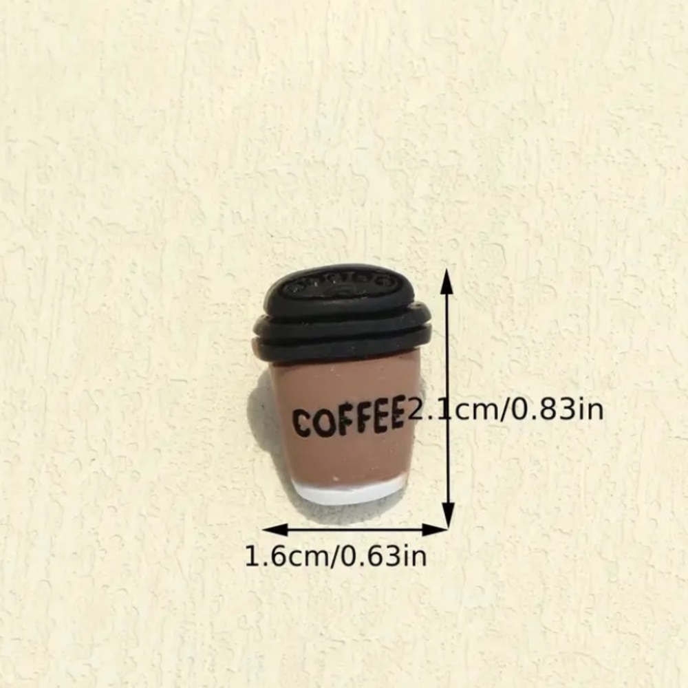BOGO! Coffee cup stud earrings - Boutique NEW - Picture 6 of 7